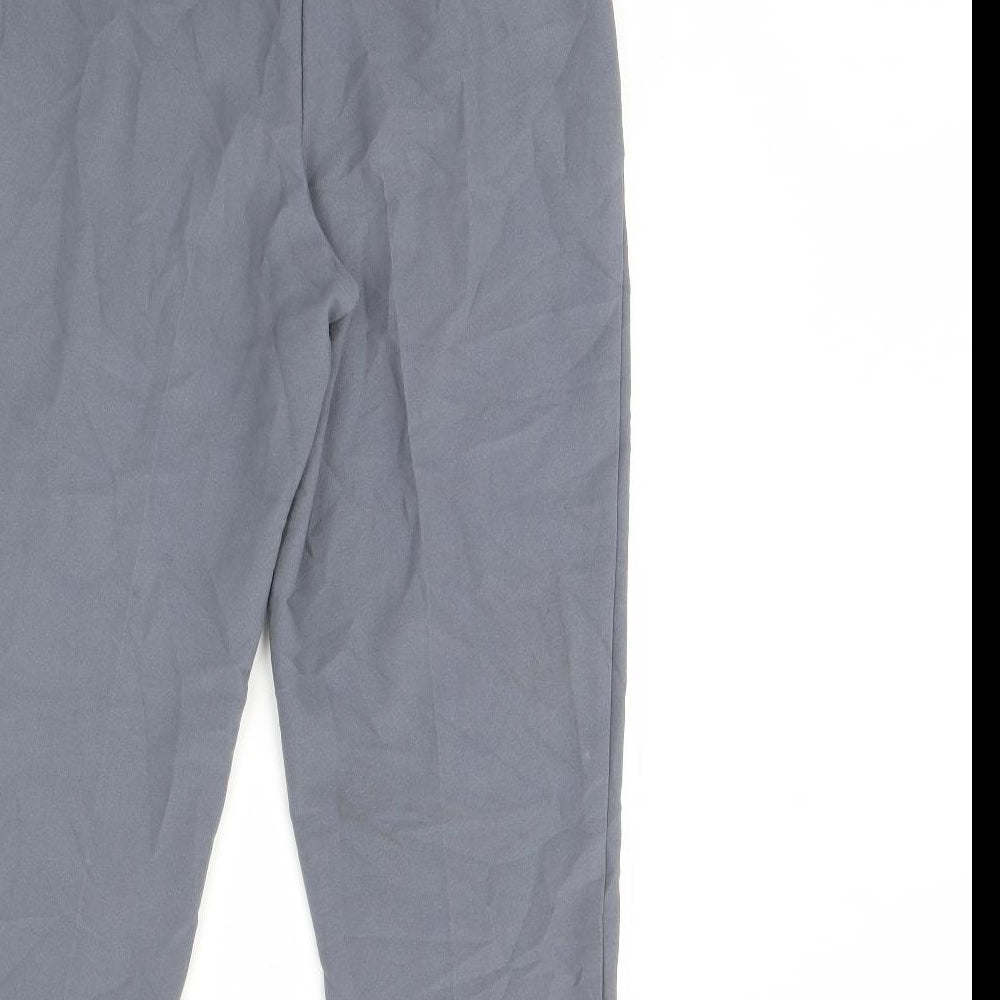 Topshop Womens Grey   Trousers  Size 4 L28 in