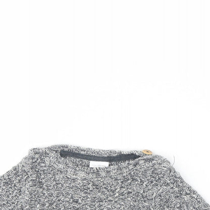 Next Baby Black   Pullover Jumper Size 3-6 Months