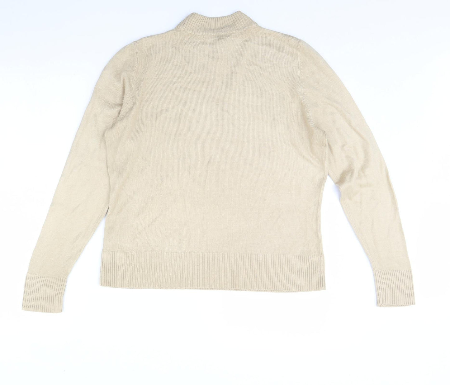 Berketex Womens Beige   Pullover Jumper Size 14