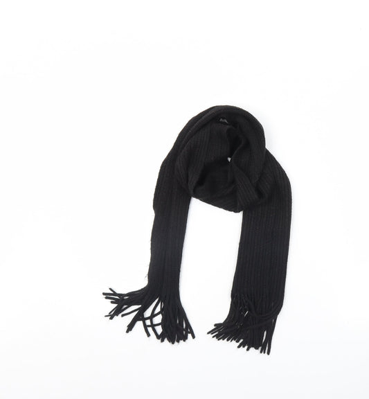 Preworn Womens Black    Scarf