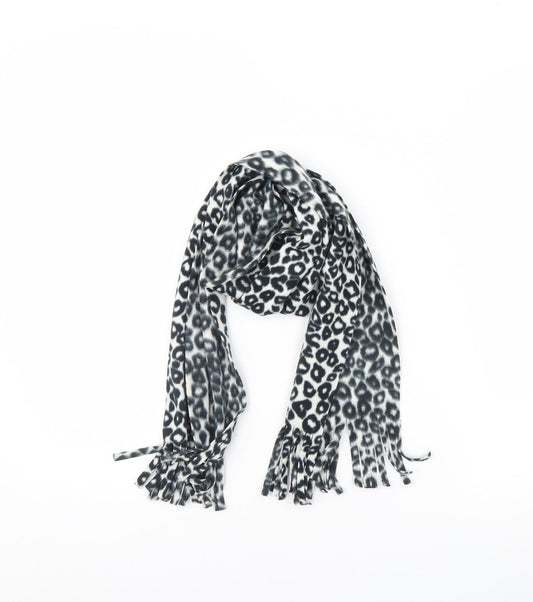 Preworn Womens White Animal Print   Scarf