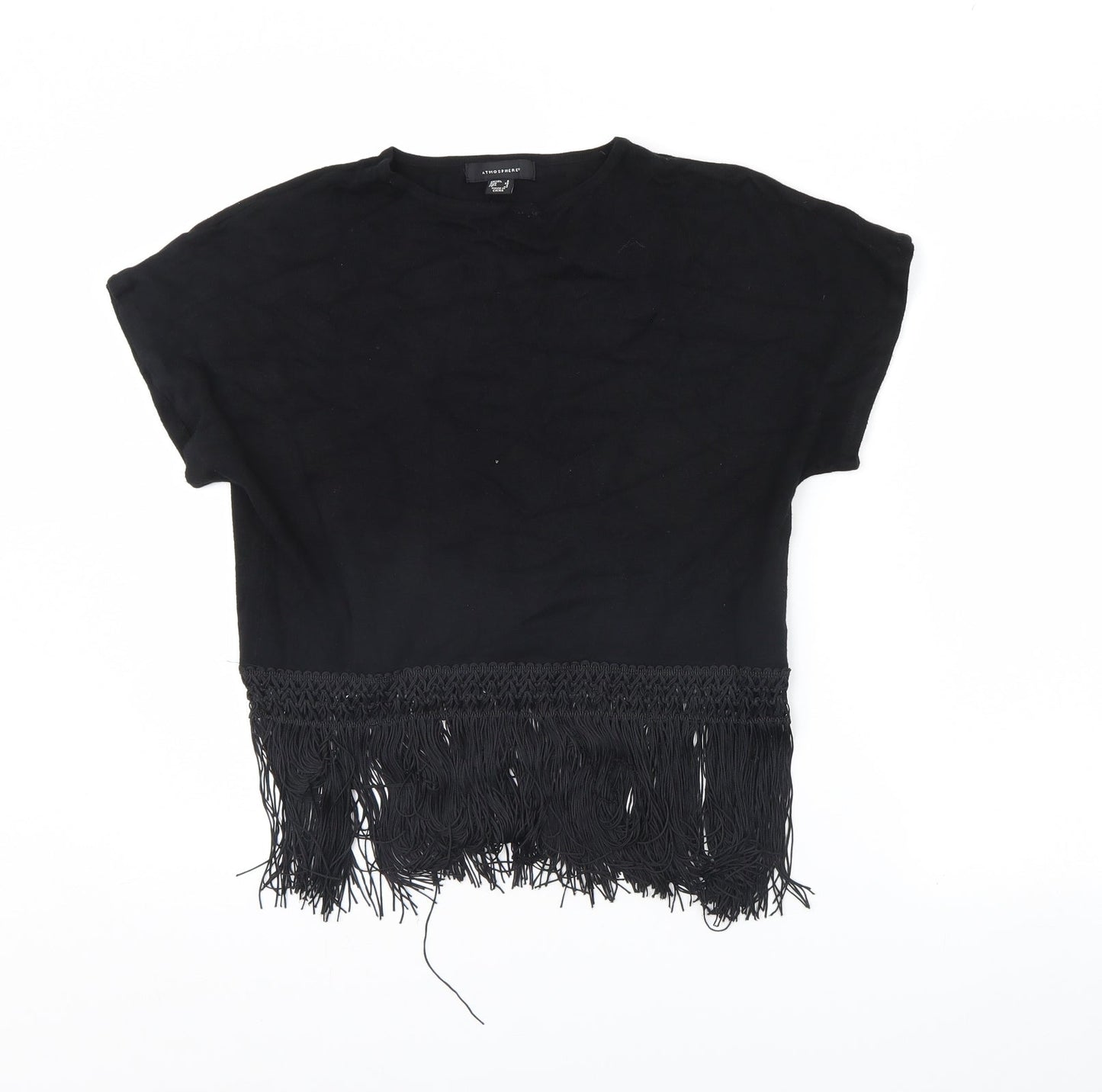 Atmosphere Womens Black   Basic Blouse Size 8