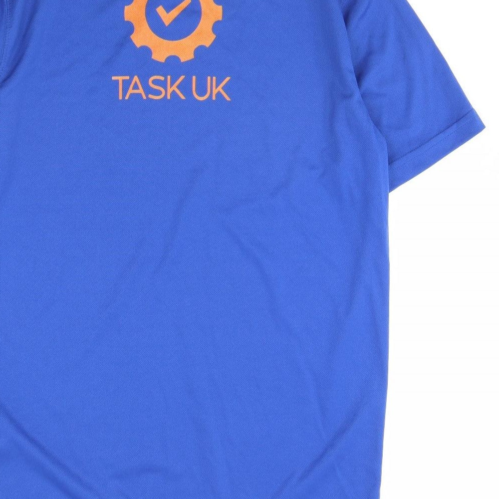 AWD Mens Blue    T-Shirt Size L