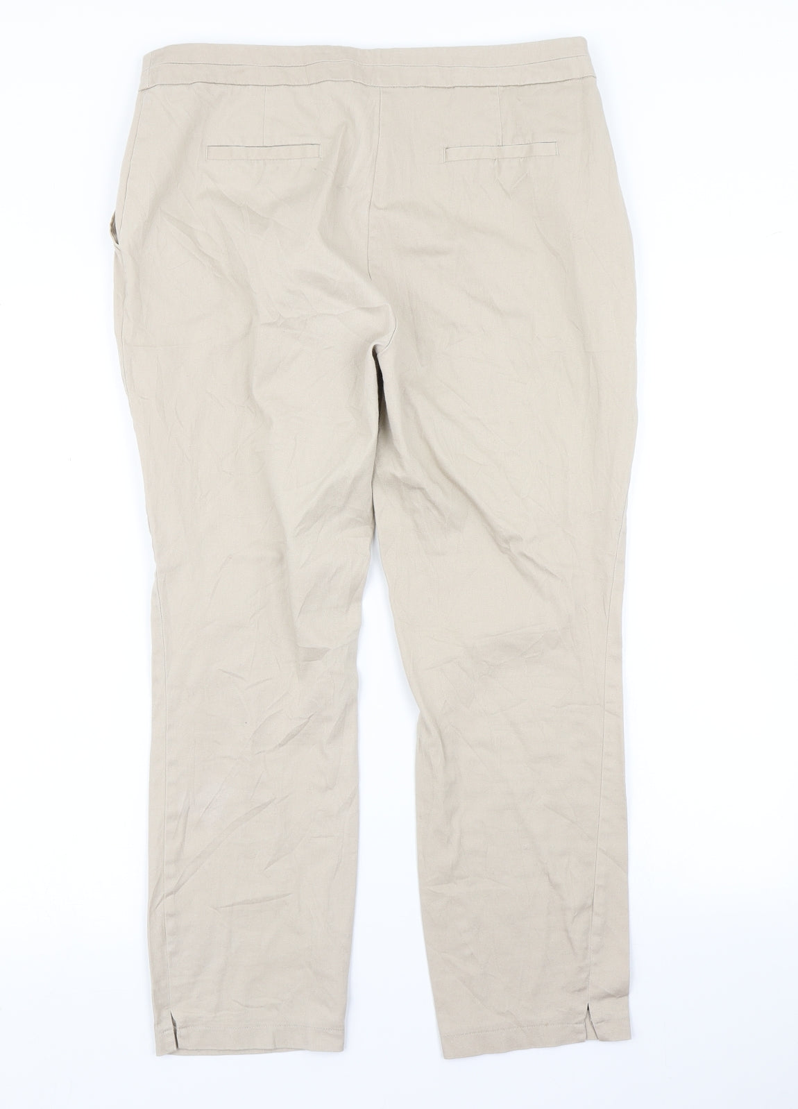 Atmosphere Womens Beige   Dress Pants Trousers Size 14 L24 in