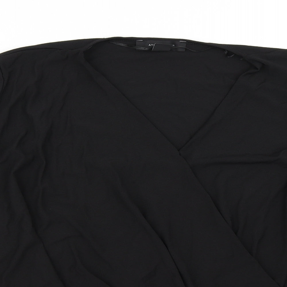 Atmosphere Womens Black   Basic Blouse Size 12