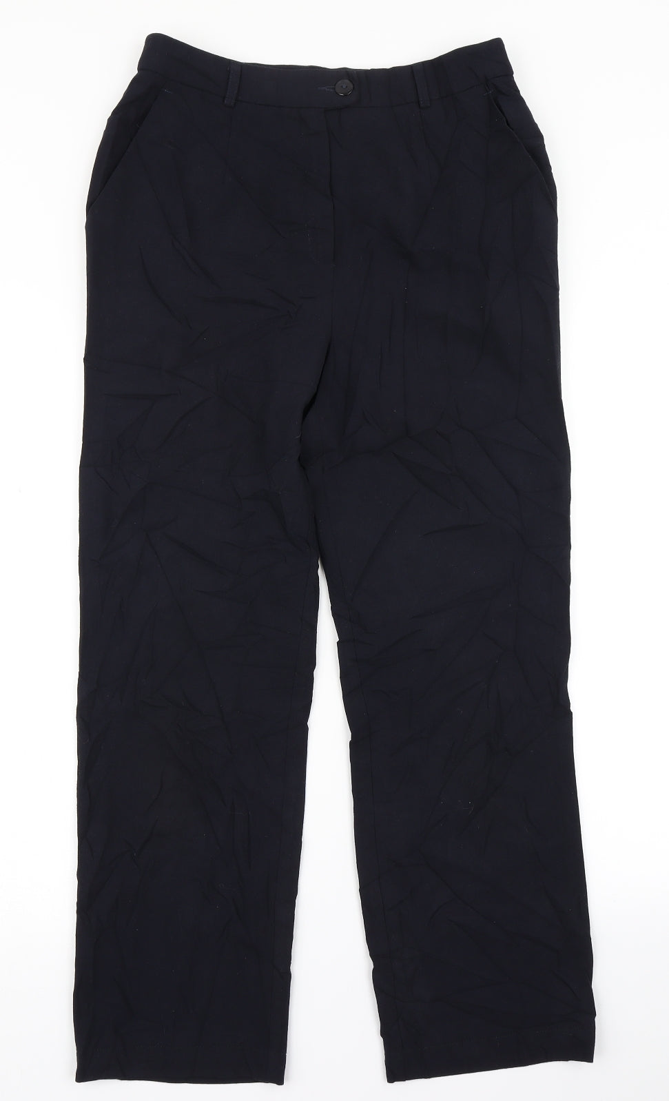 Marks & SPencer Womens Blue   Dress Pants Trousers Size 12 L26 in