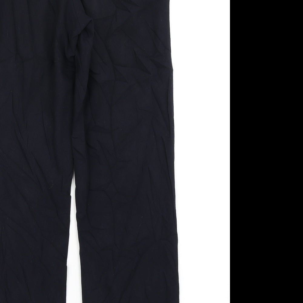 Marks & SPencer Womens Blue   Dress Pants Trousers Size 12 L26 in
