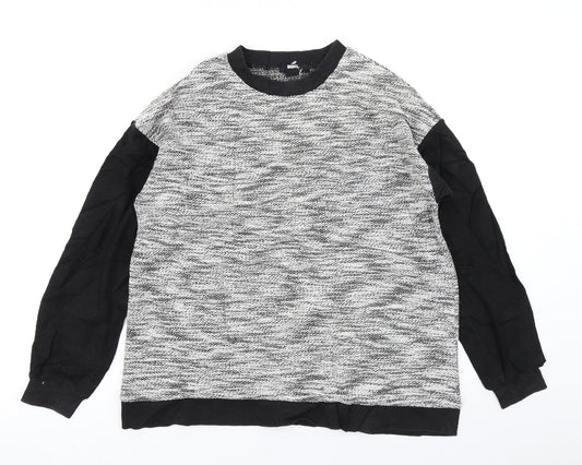 BDG Mens Grey   Pullover Sweatshirt Size XS
