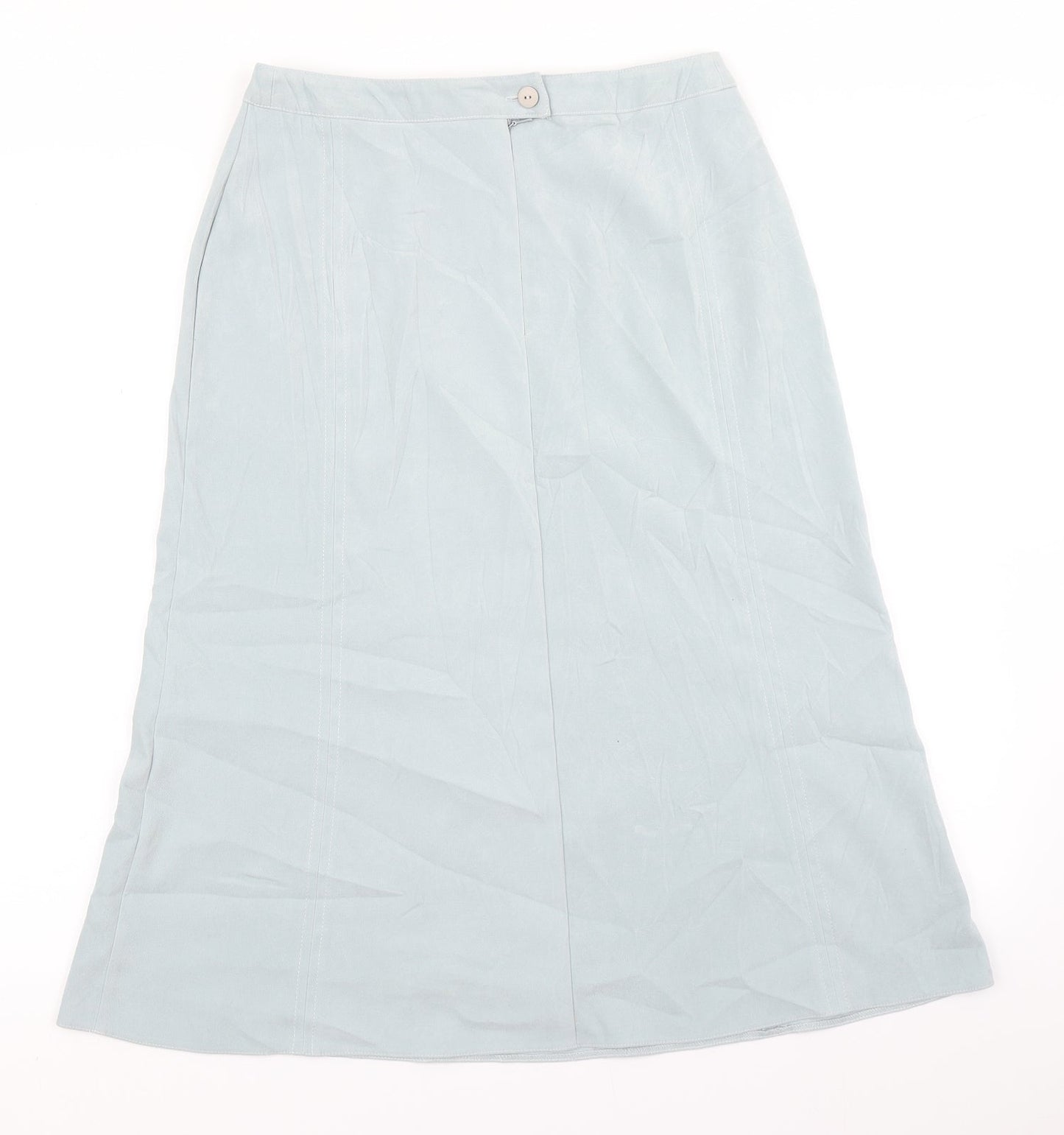 BHS Womens Blue   A-Line Skirt Size 10