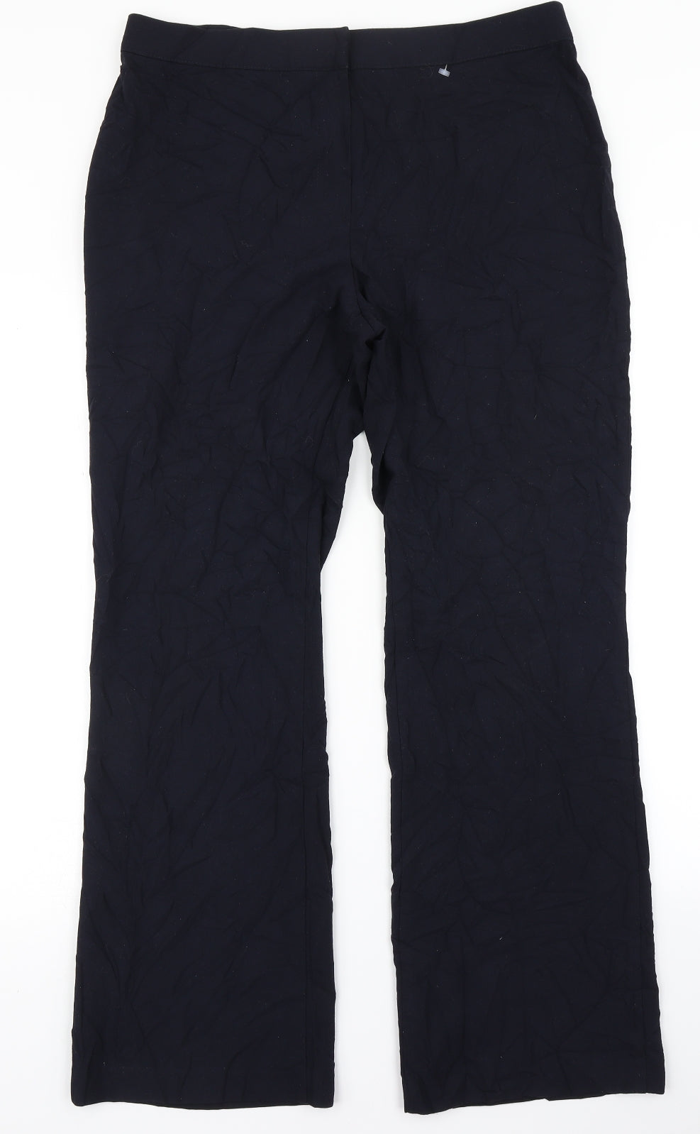Marks & Spencer Womens Blue   Dress Pants Trousers Size 16 L28 in
