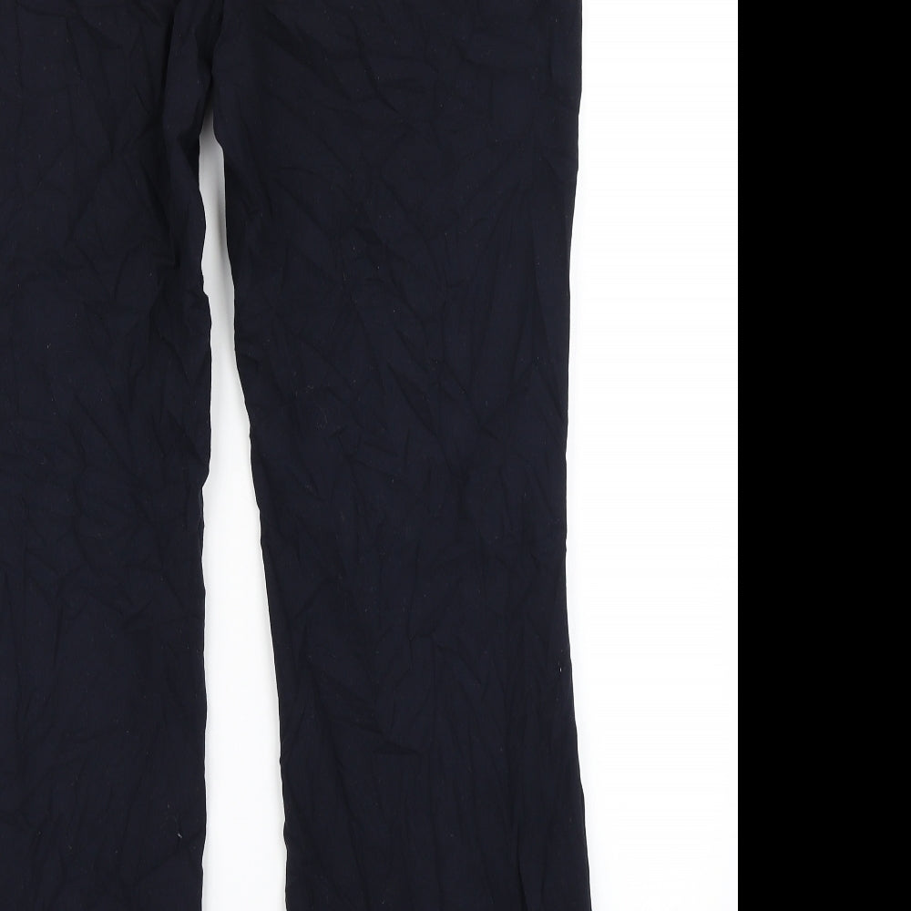 Marks & Spencer Womens Blue   Dress Pants Trousers Size 16 L28 in