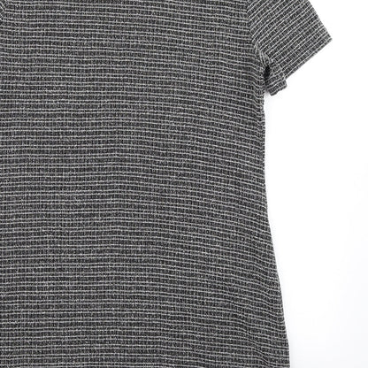 Preloved Dorothy Perkins Womens Grey   A-Line  Size 10 - Label