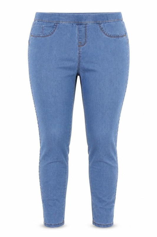 Denim Co Womens Blue  Denim Jegging Jeans Size 10 L27 in
