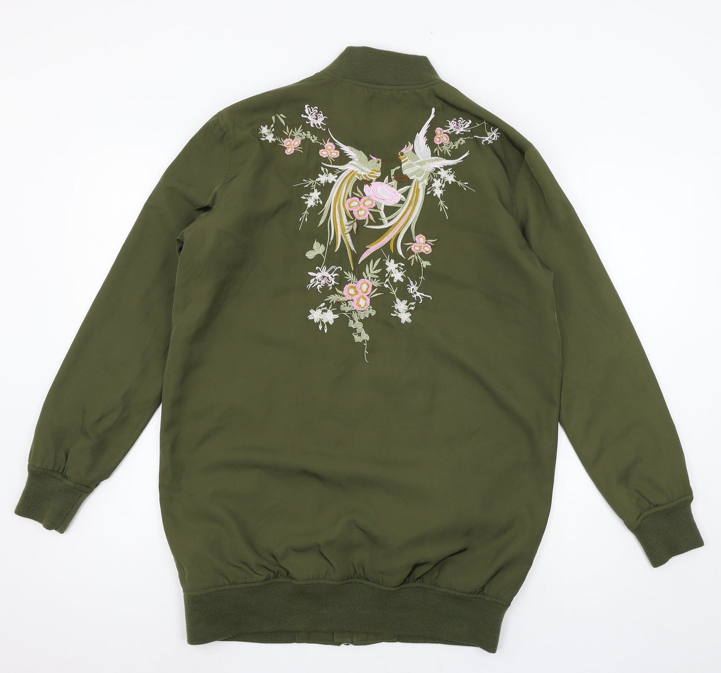 Atmosphere Womens Green Floral  Jacket  Size 8