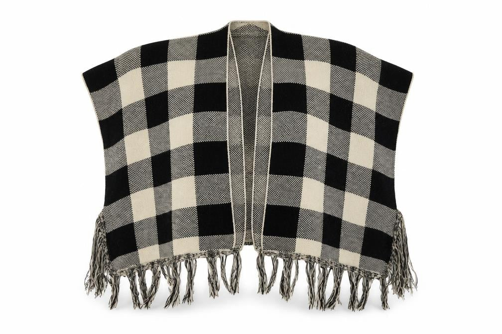 Select Womens Beige Check Knit Cardigan Jumper Size M