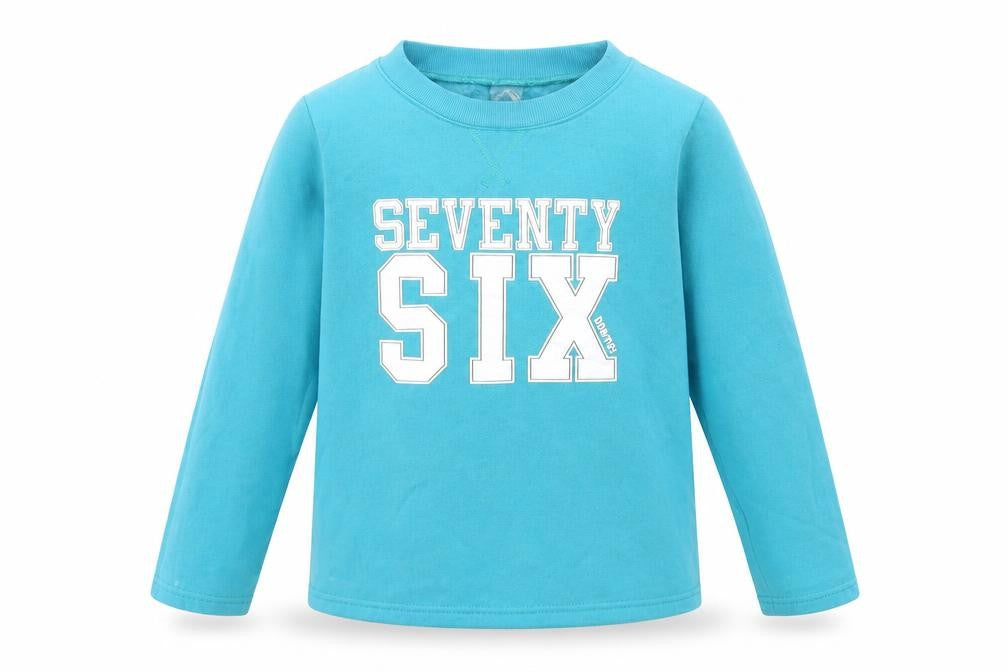 DECATHLON Girls Blue   Pullover Sweatshirt Size 10 Years