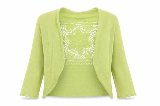 Principles Womens Green  Knit Cardigan Jumper Size L