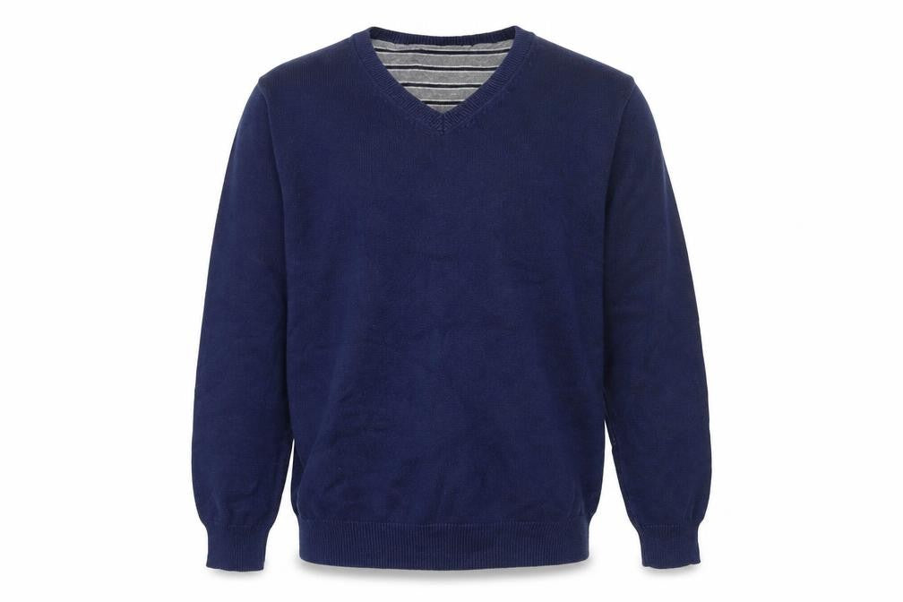Blue Harbour Mens Blue  Knit Pullover Jumper Size S