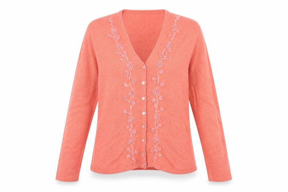 SIMPLY CLASSIC Womens Pink  Knit Pullover Jumper Size 14