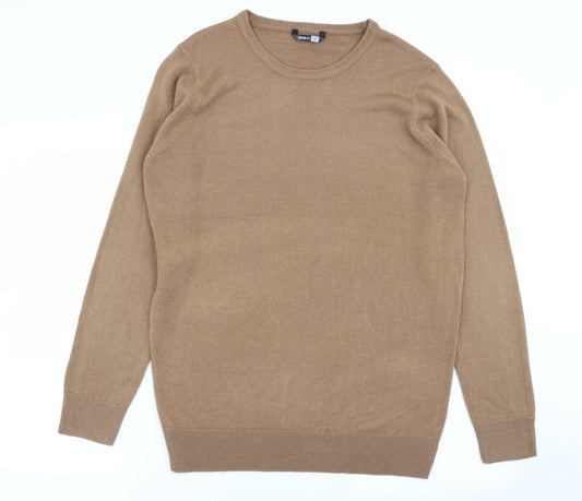 pep and co Mens Brown   Pullover Jumper Size M