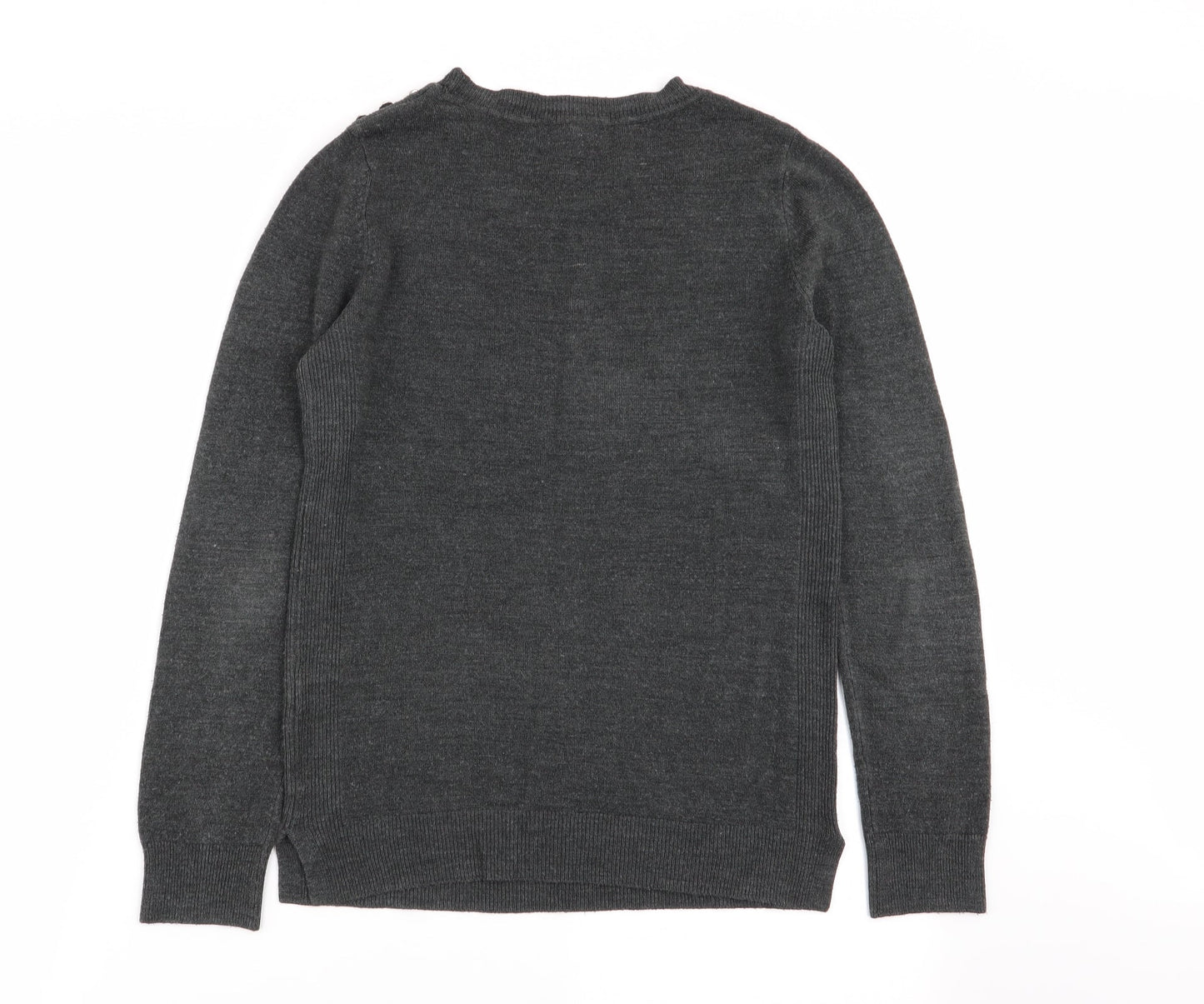 Primark Womens Grey   Pullover Jumper Size 6