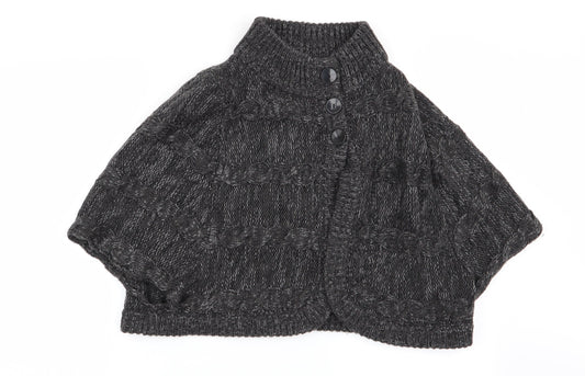 South Womens Grey   Cardigan Jumper Size 16