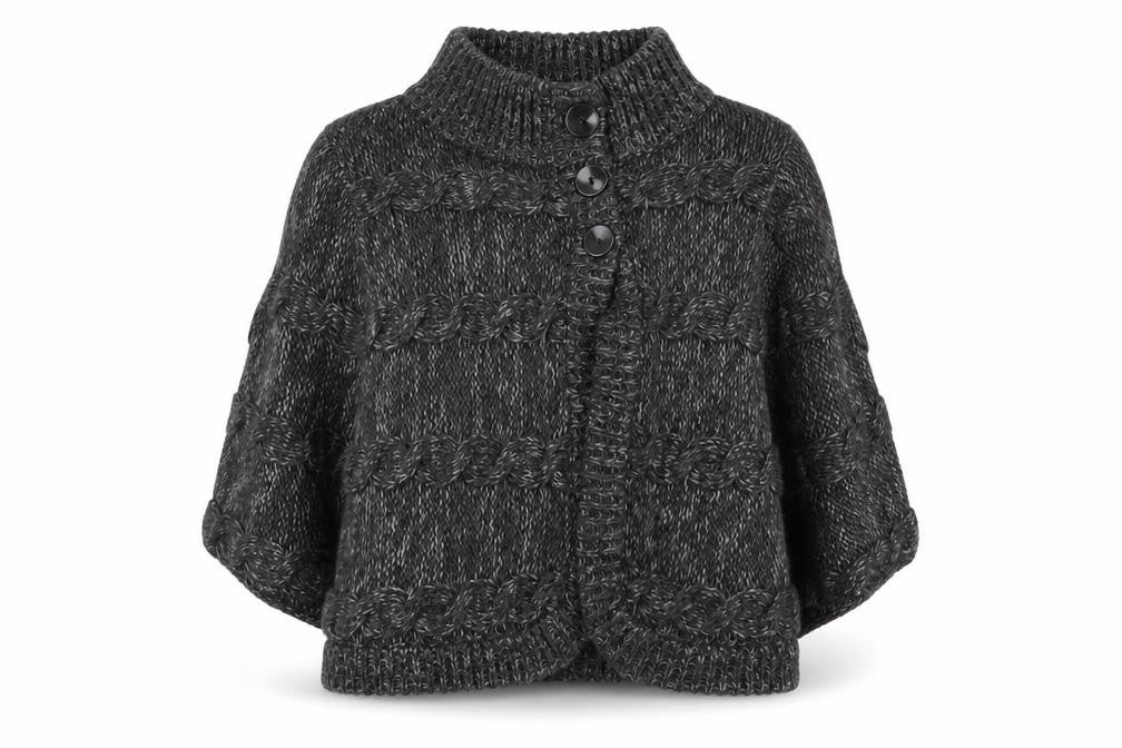 South Womens Grey   Cardigan Jumper Size 16