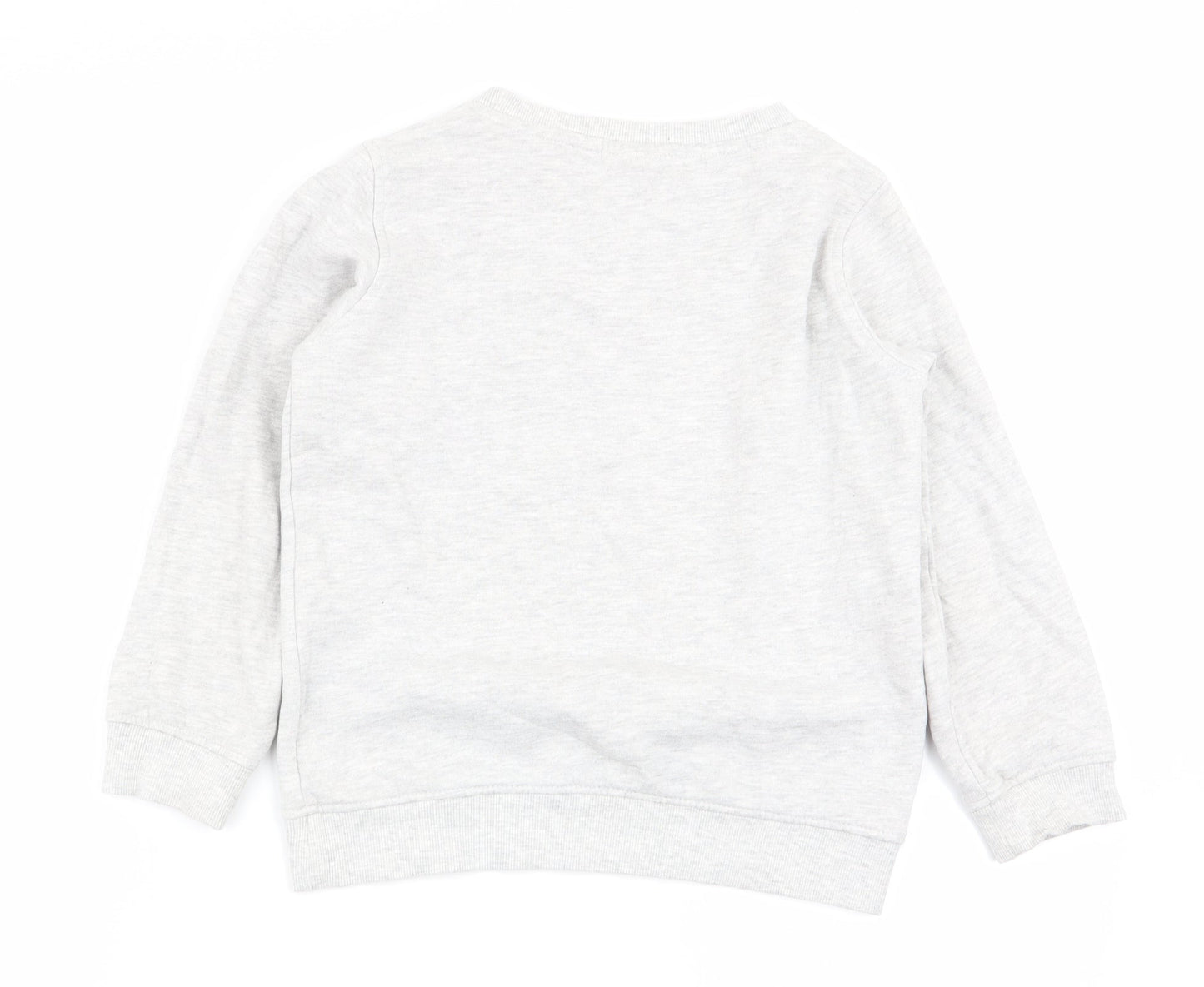 NEXT Girls Grey   Pullover Jumper Size 8 Years
