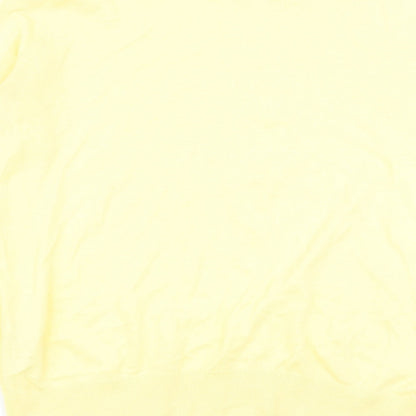 Warehouse Womens Yellow   Pullover Jumper Size 10