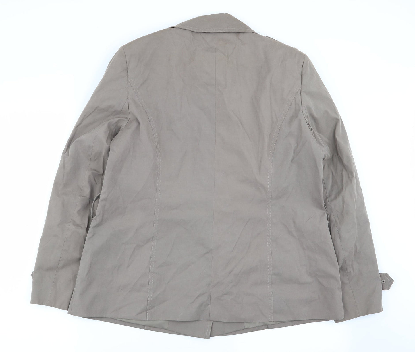 Debenhams Womens Brown   Overcoat Coat Size 14