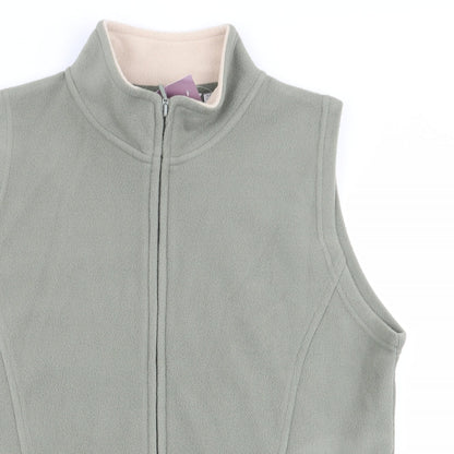 EWM Womens Green   Full Zip Jumper Size 14