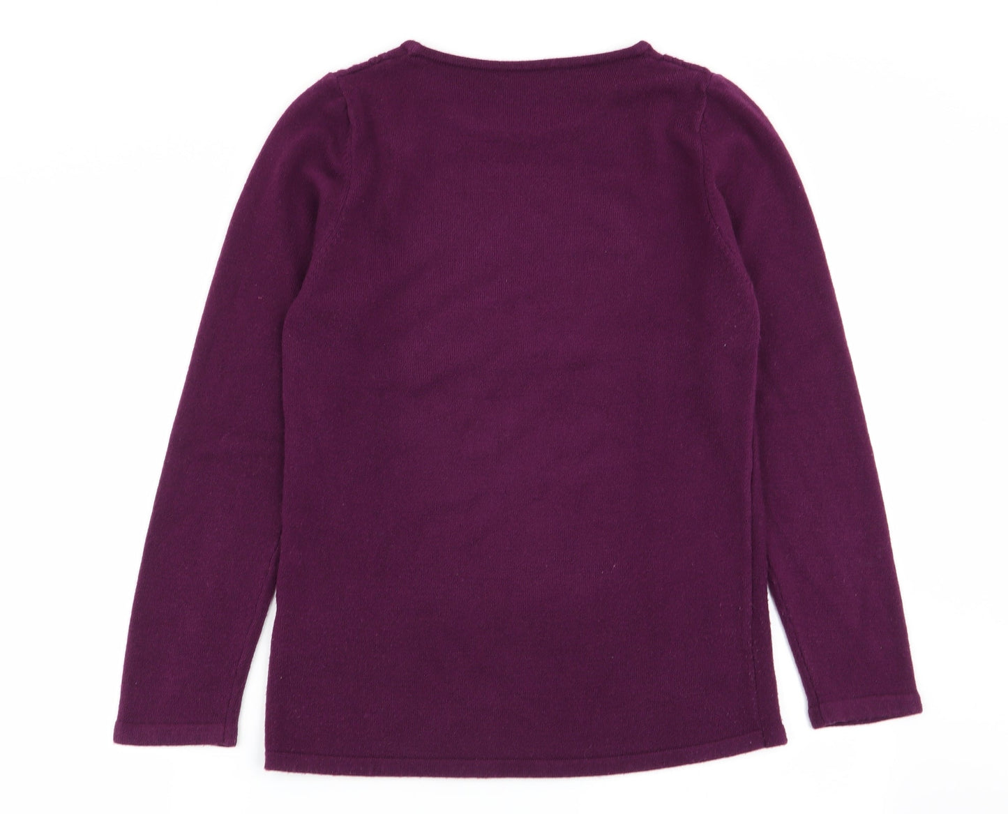 anna rose Womens Purple   Pullover Jumper Size M