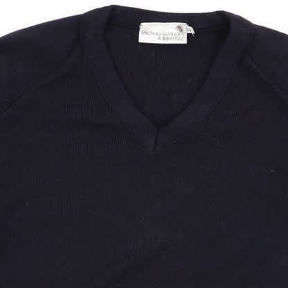 Michael Sehgal & Sons Ltd. Mens Blue   Pullover Jumper Size S