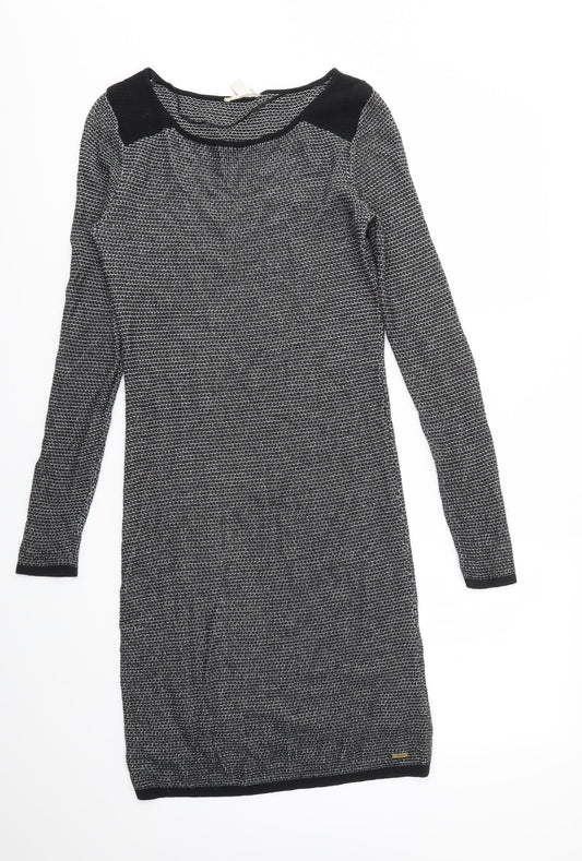 Spirit Womens Black   Jumper Dress  Size 8