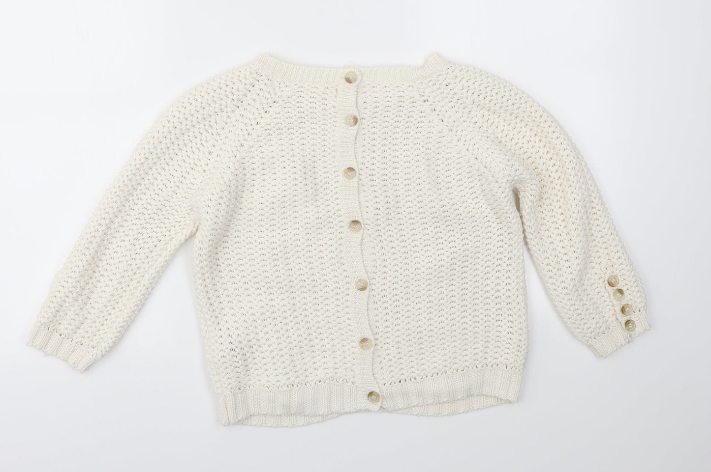Zara Womens Ivory   Pullover Jumper Size S