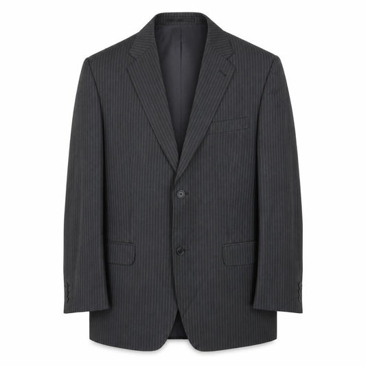 George Mens Green Striped  Jacket Blazer Size 42
