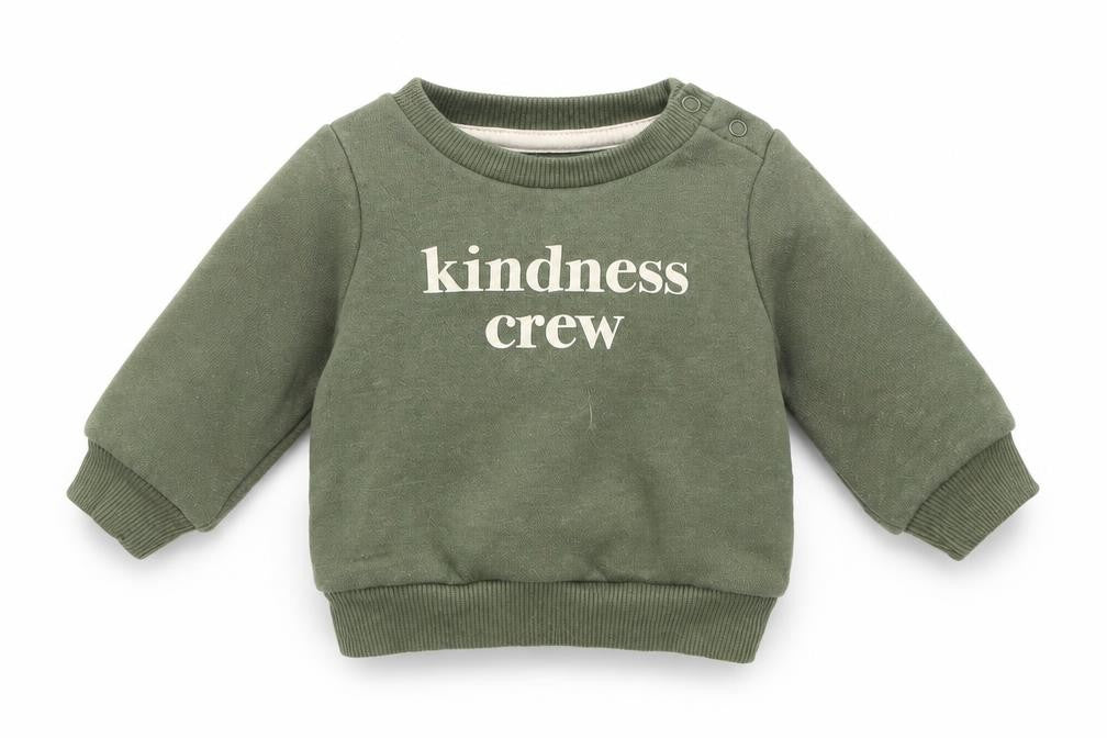 Primark Boys Green Houndstooth  Pullover Jumper Size 0-3 Months