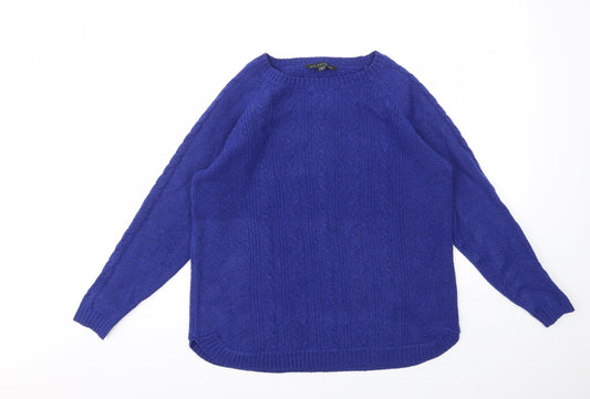 Bonmarché Womens Blue   Pullover Jumper Size 12