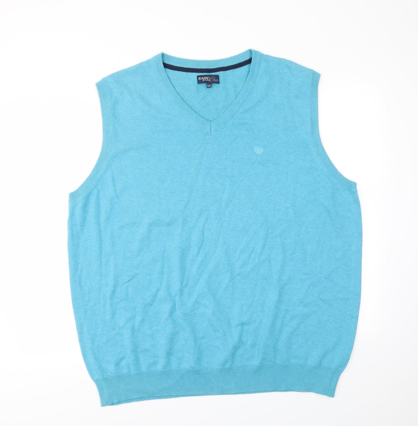 Matalan Mens Blue   Vest Sweatshirt Size 2XL