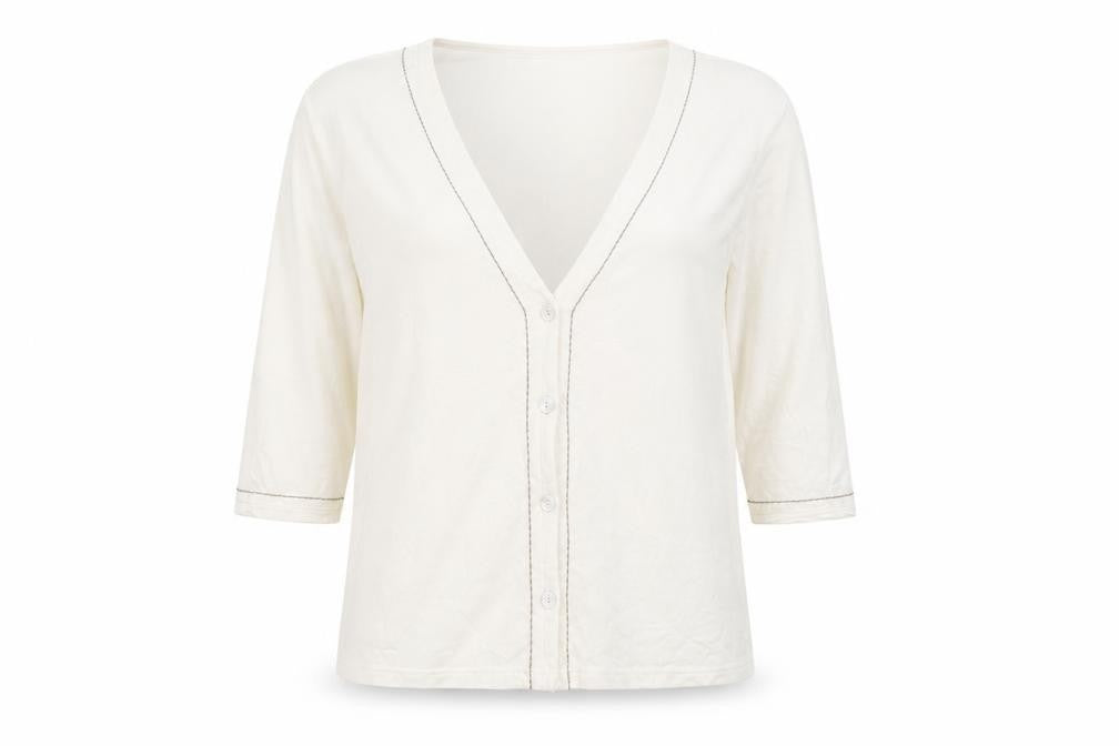 Natural Womens Beige   Cardigan Jumper Size 2XL