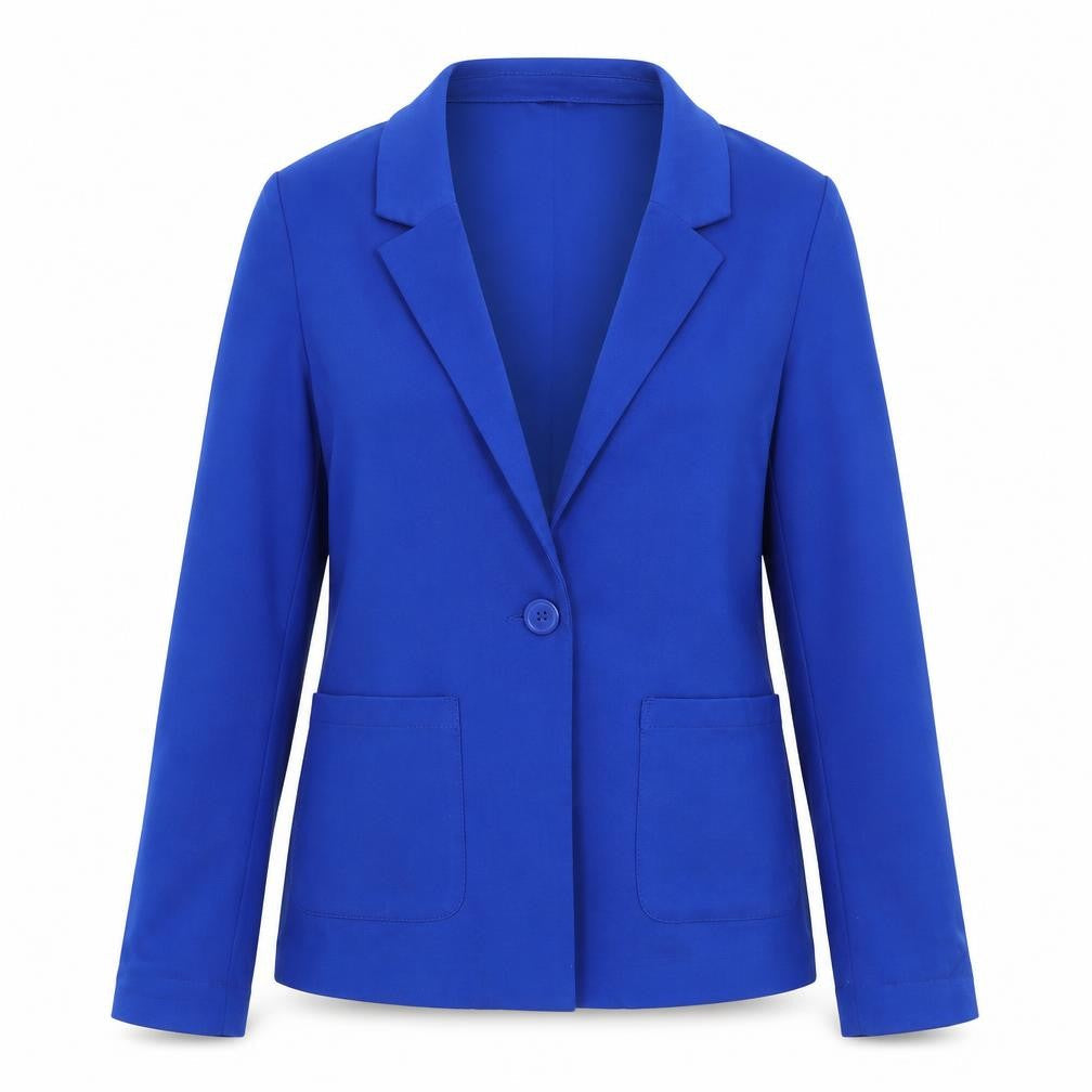 H&M Womens Blue   Jacket Suit Size 4