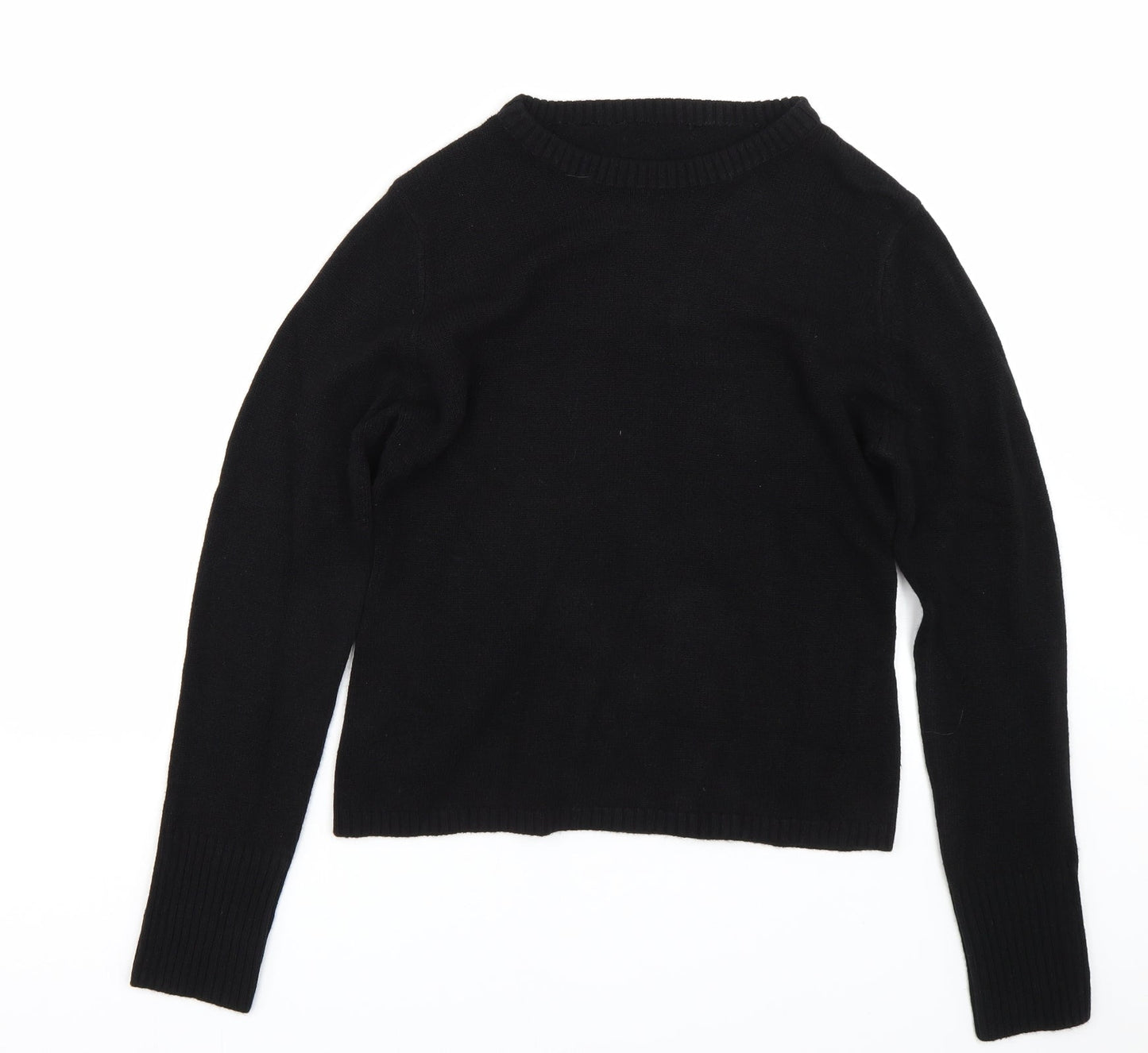 Preworn Womens Black   Pullover Jumper Size M