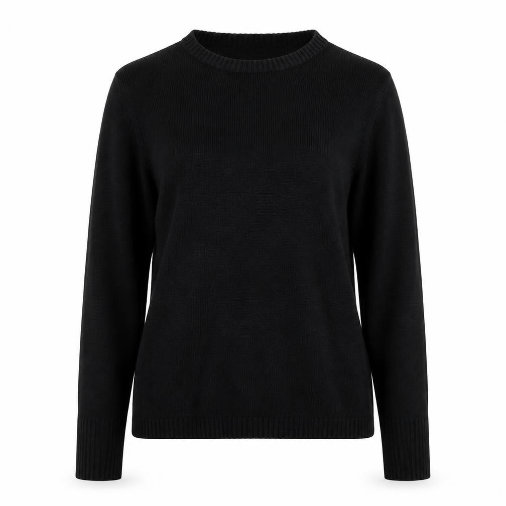 Preworn Womens Black   Pullover Jumper Size M