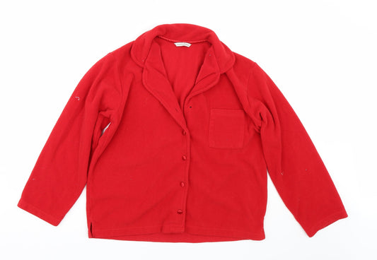 Dunnes Stores Womens Red   Cardigan Jumper Size 14