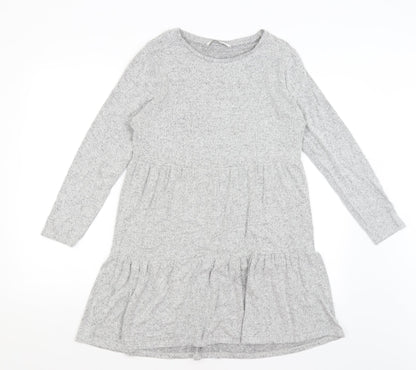 Tu Womens Grey   Fit & Flare  Size 12