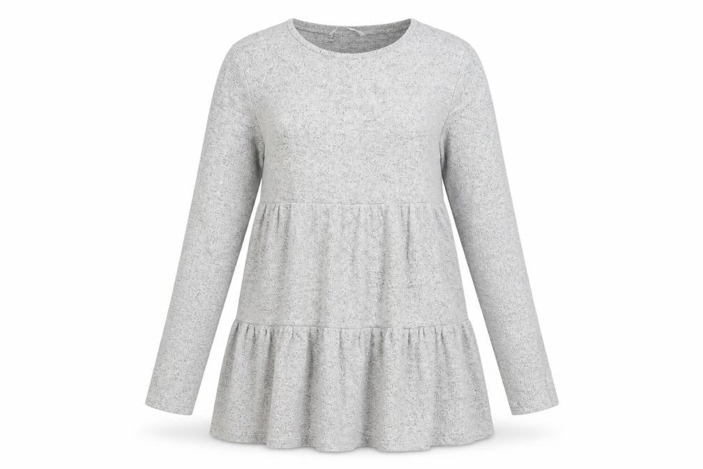 TU Womens Grey   Fit & Flare  Size 12