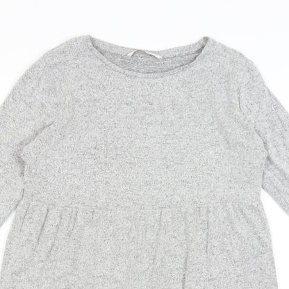 Tu Womens Grey   Fit & Flare  Size 12