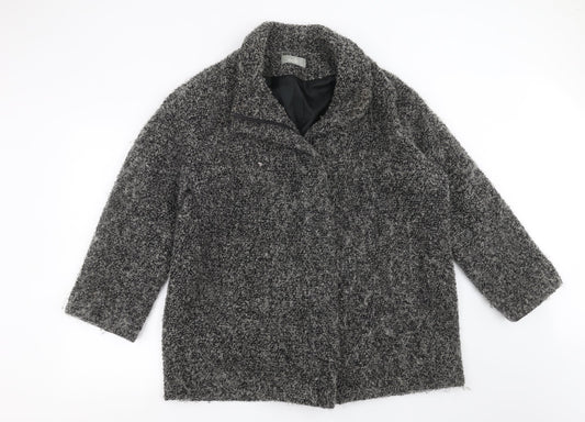 Wallis Womens Grey   Jacket Coat Size M