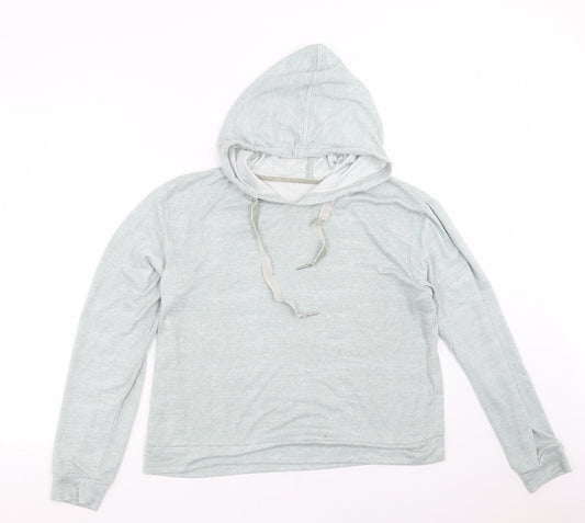 Nutmeg Womens Green   Pullover Hoodie Size 12
