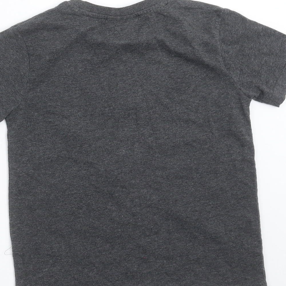 NEXT Boys Grey   Basic T-Shirt Size 4 Years  - Justice League